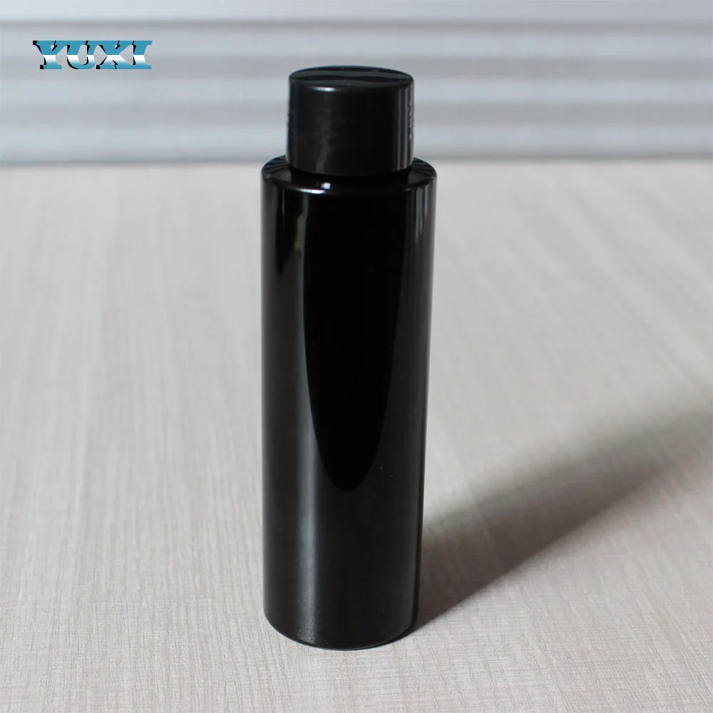 black hair fiber powder empty bottle