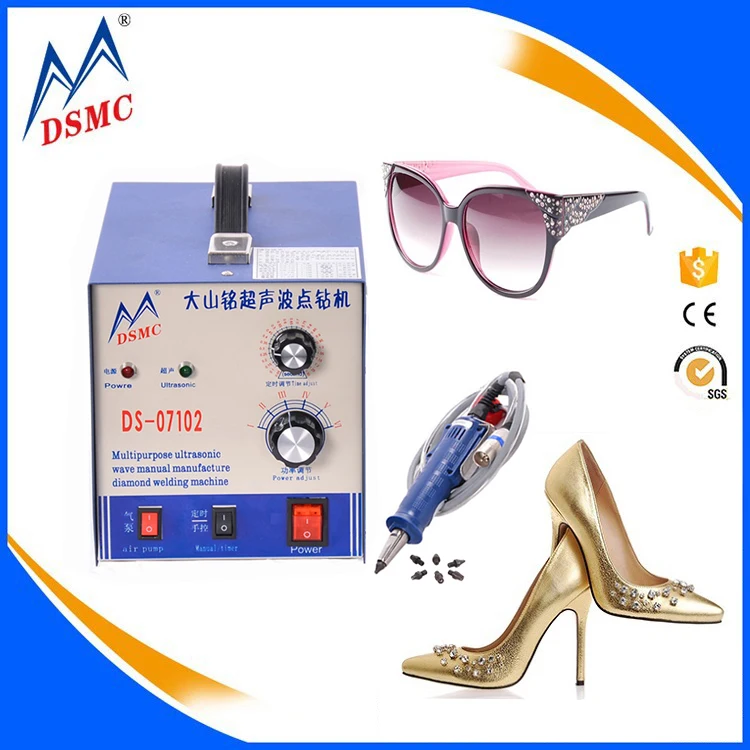 Multifunction semi-automatic Rhinestone applicator for clothes stone setting machine on sale