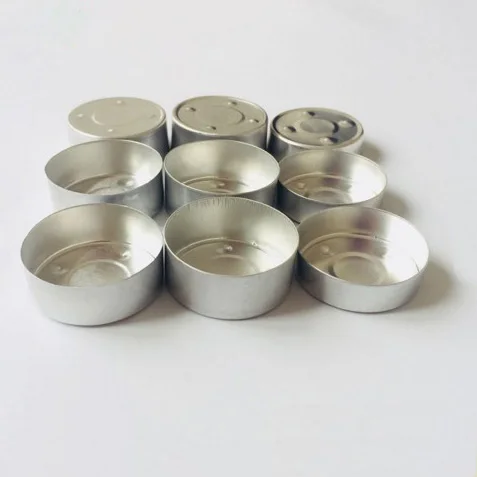 12g Foldededge Round Shape Aluminium Tealight Cup