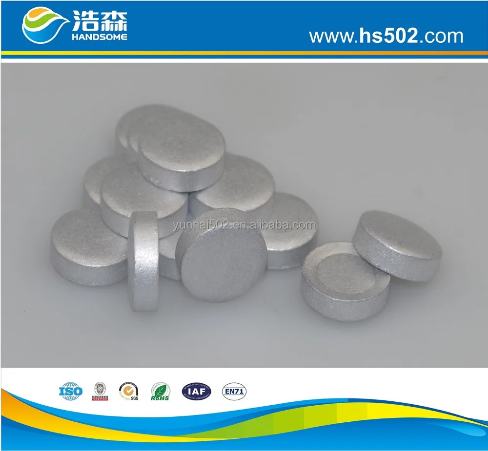 
99.7% aluminium slug 