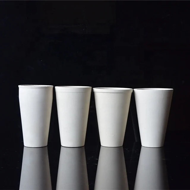 Laboratory Gem30 Gem40 Gem45 Gem50 Gem65 refractory Fire Assay clay crucible for gold melting