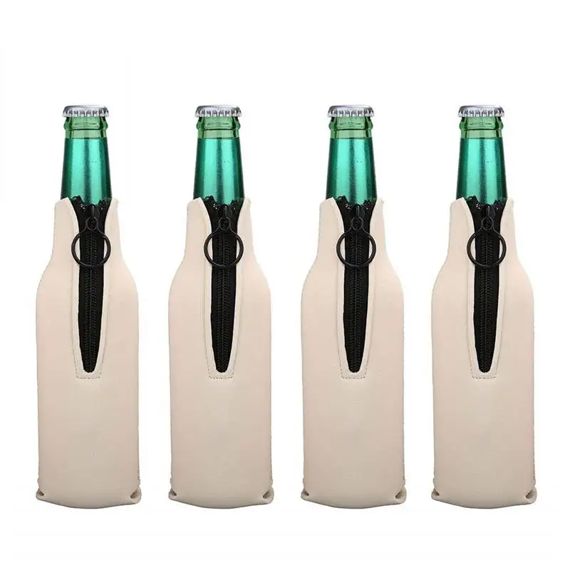 Insulated Wine Bottle Sleeve Cooler Beer Stubby Holders Promotional Neoprene Beer Can Cooler