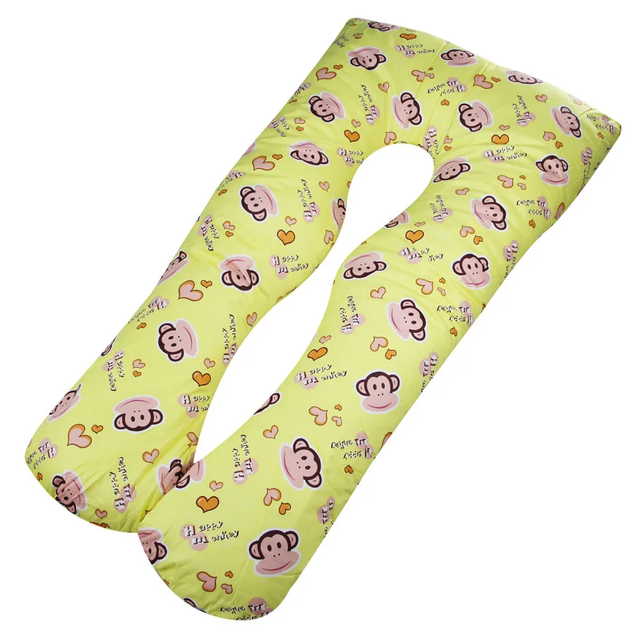 
Custom U Shaped Full Body Organic Sleep Maternity Chiropractic Back Support Massage Nursing Pregnancy Pillow 