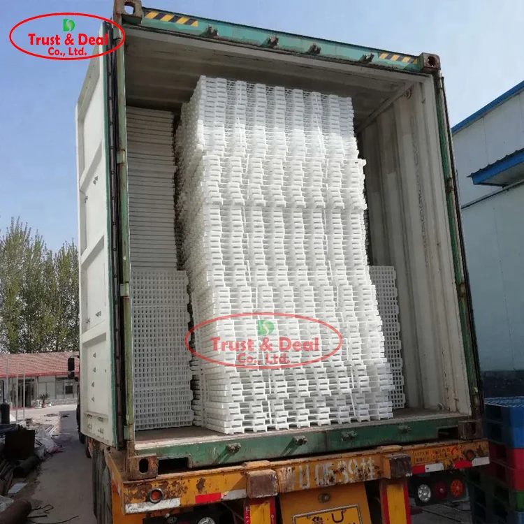 factory price poultry farm plastic slatted flooring