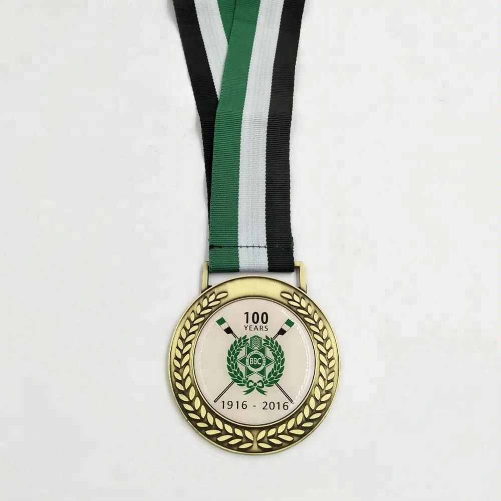 Personalised Engraved Custom Metal Unique Laser Name Blank Medal With Printing Sticker Inserts Logo