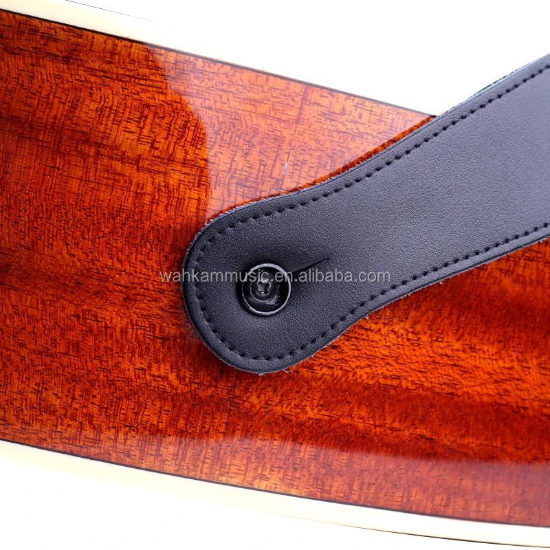 Factory direct wholesale vintage blue jacquard woven guitar straps