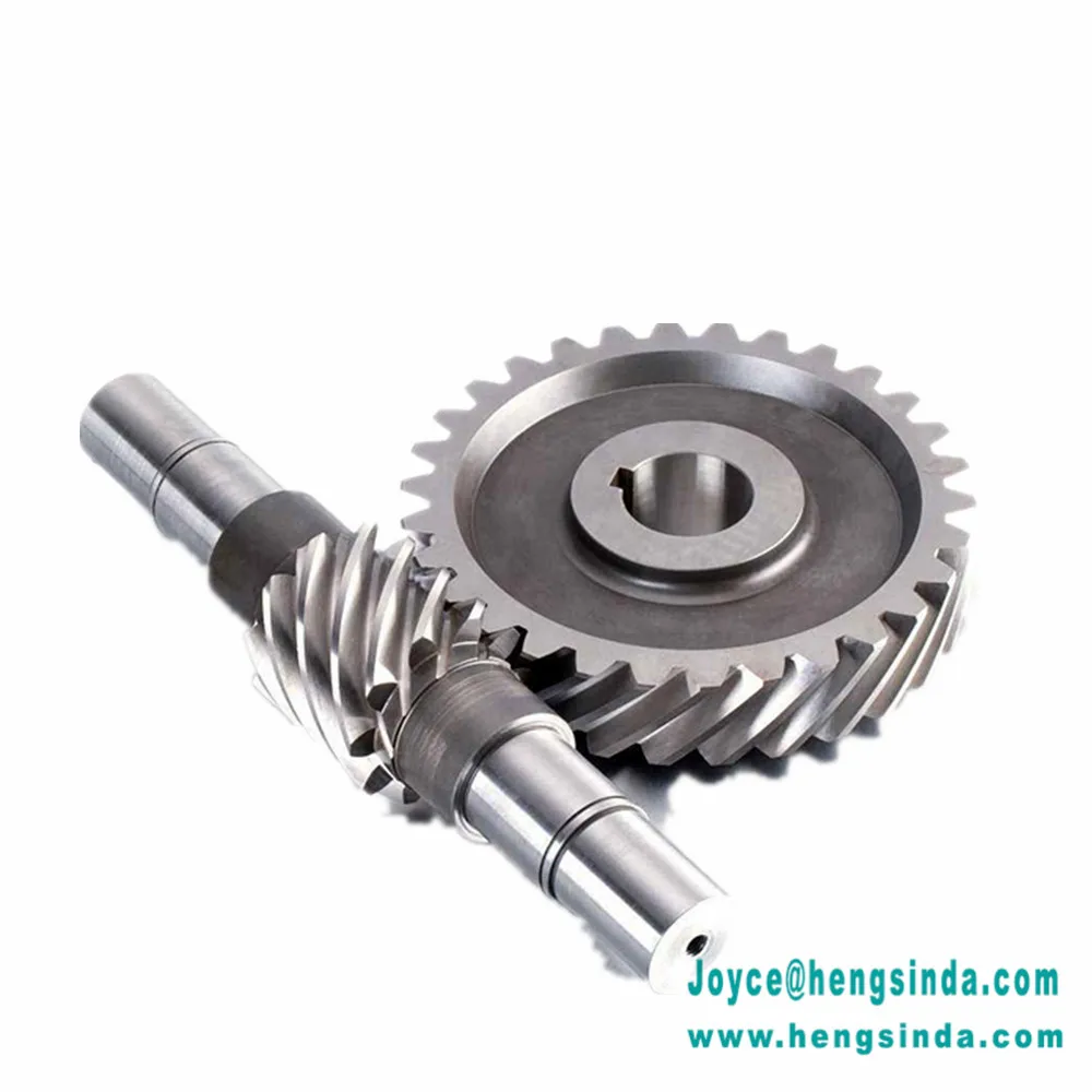 CNC machining stainless steel worm gear
