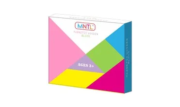 MNTL Educational Magnetic Construction Blocks Puzzle Toy