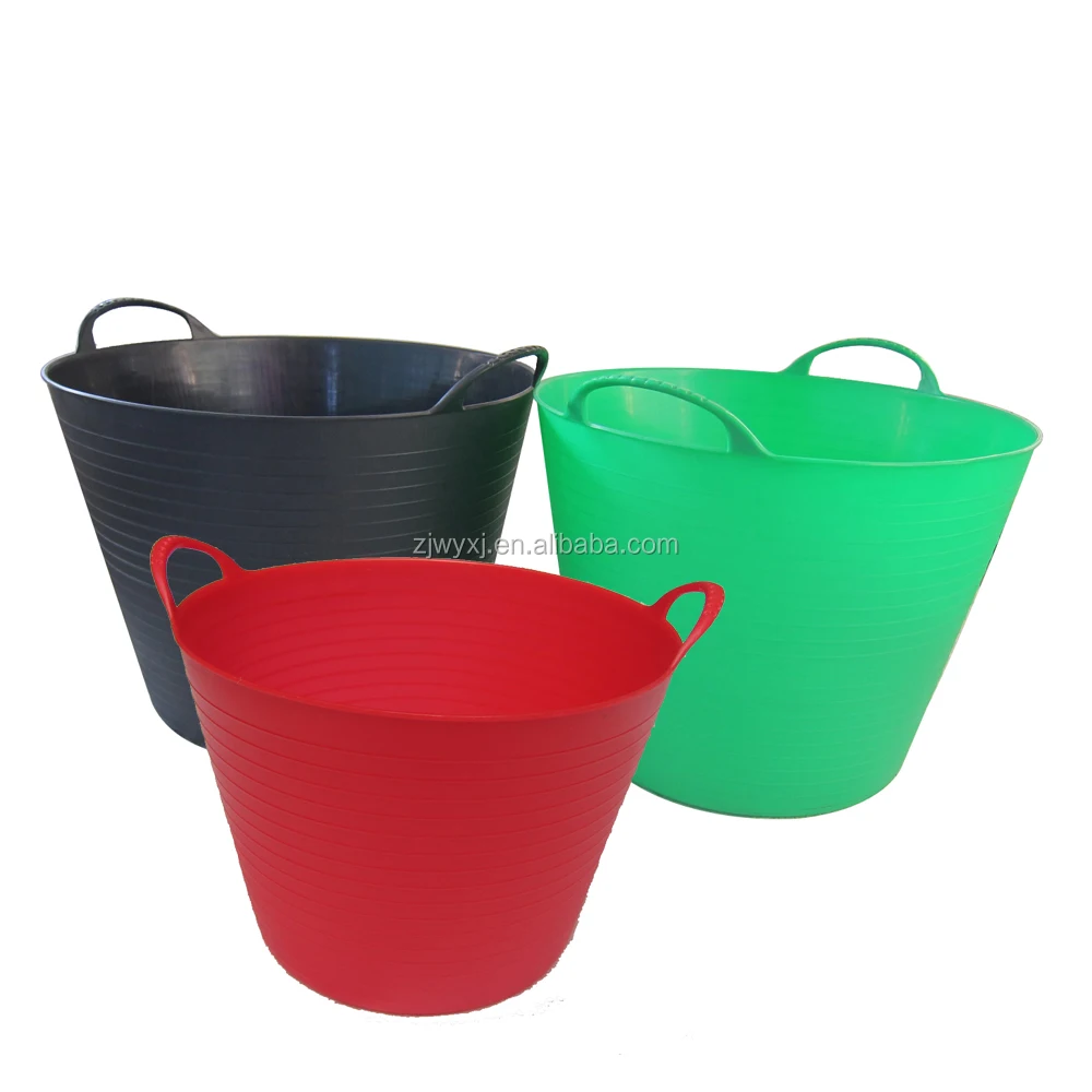 PE buckets,flexible PE garden tools,versatile plastic bucket