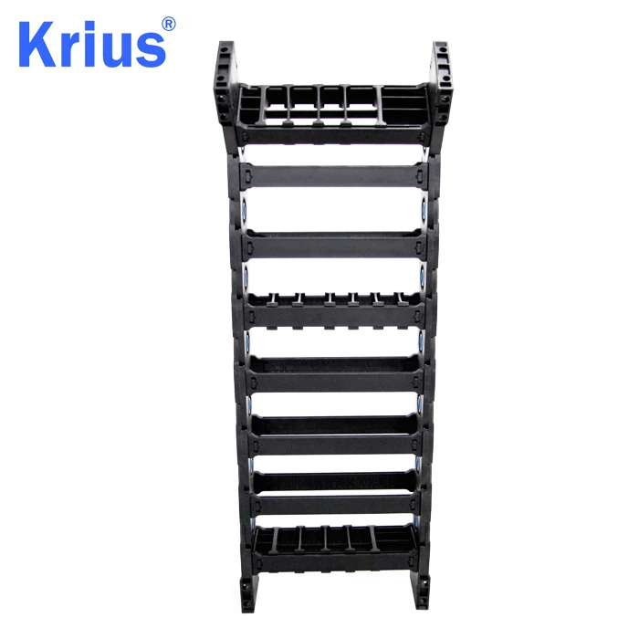 Производство Китай гибкие пластиковые нейлоновые ЧПУ провода шланг звено гусеничной цепи