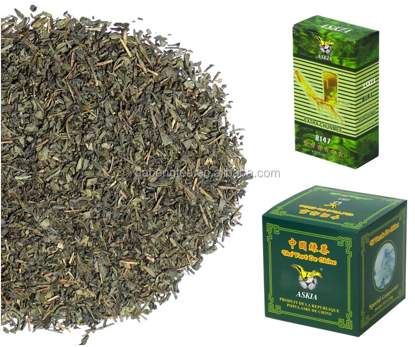 Western Africa Mauritania chunmee china green tea low price 8147 25g packing to Burkina Faso