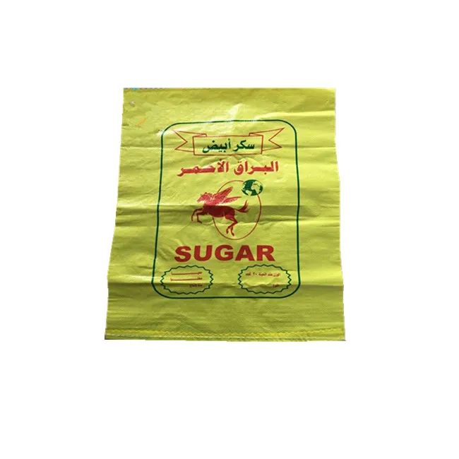 
5kg 10kg Yemen pp woven sugar bag / plastic sugar packaging bag 