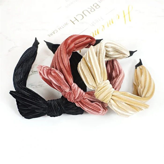 
Korea design cute multiple ribbon bow hair band for girls 