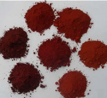 superfine iron oxide red S130,S190, pigments Fe2O3 CAS NO.: 1332-37-2