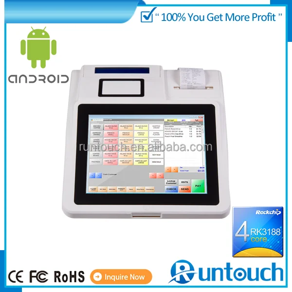 Runtouch RT-6120 Brand New Unique hot-sale Android pos touchscreen computers