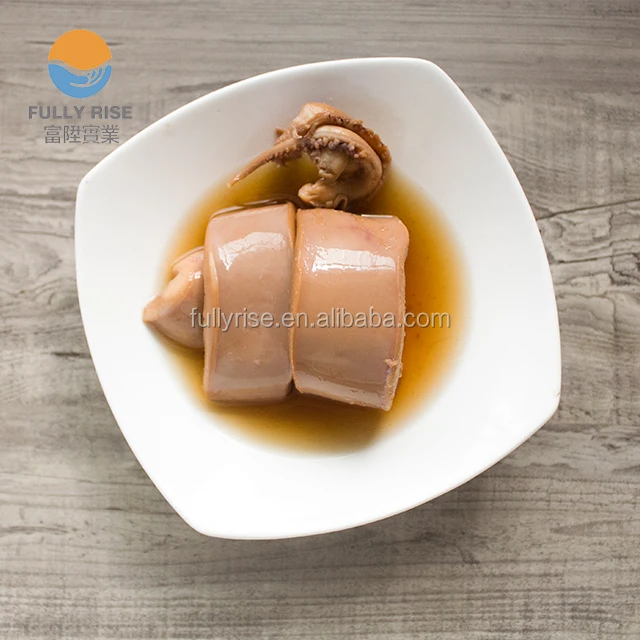 Canned Squid Tin Squid in oil with high quality