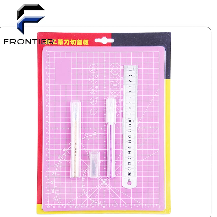 
Hobby Knife Blades Ruler A4 Self Healing Cutting Mat Sets 