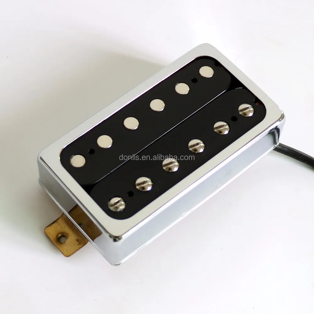 Donlis high quality LP guitar pickup alnico 5 open style humbucker chrome guitar pickup