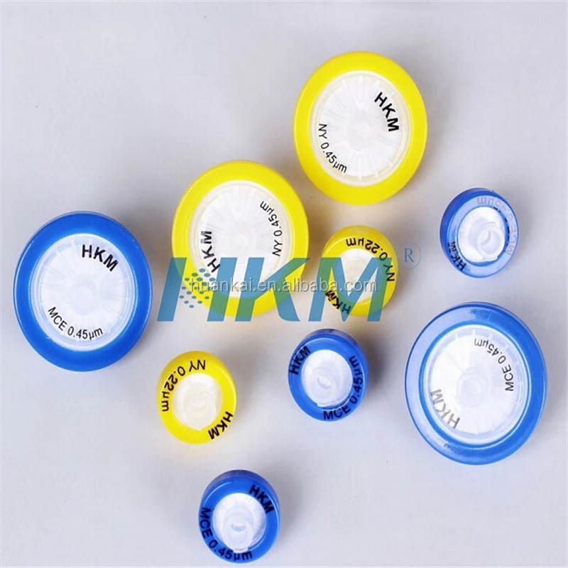 syringe filters for needle filtration 0.22um 13mm