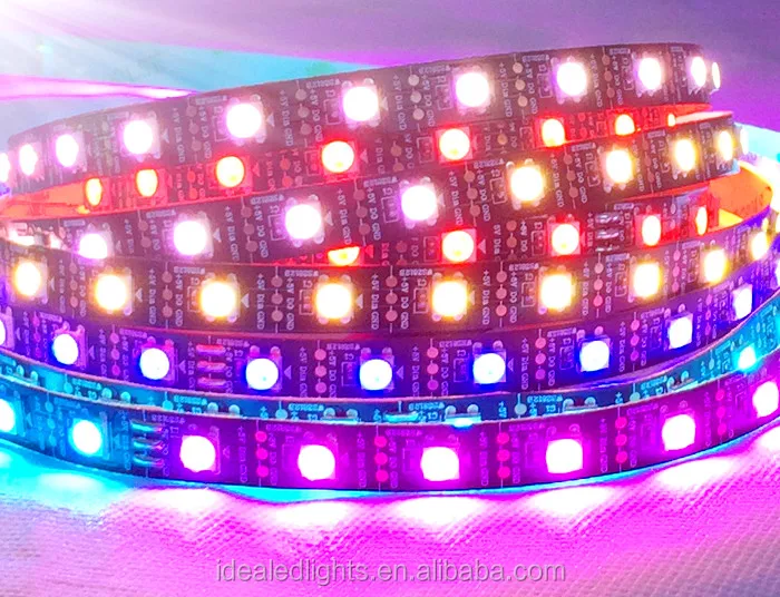 
Addressable SMD 5050 WS2812b IC digital led strips 60 leds/m 