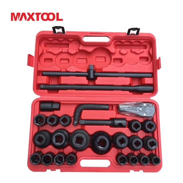 26pcs socket wrench 3/4" impact socket set