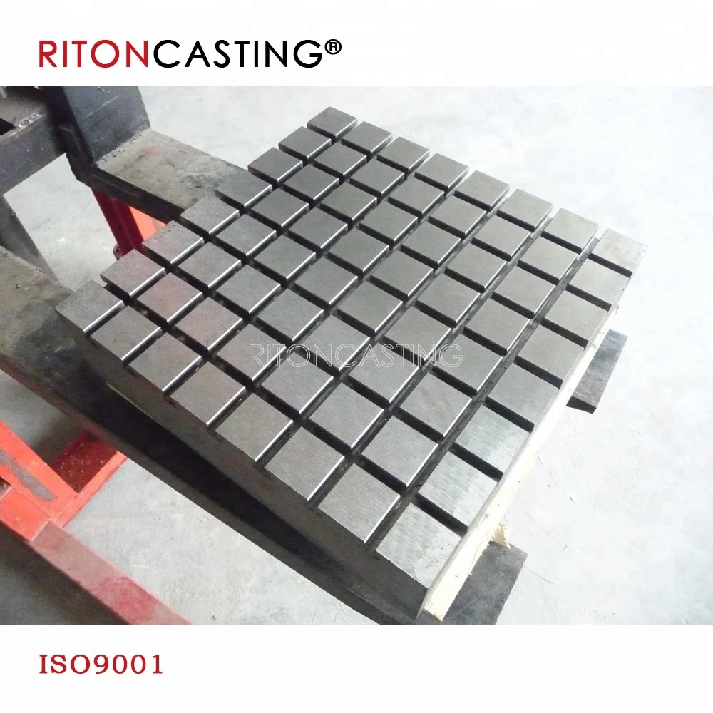 High Precision cast iron platform with T slots