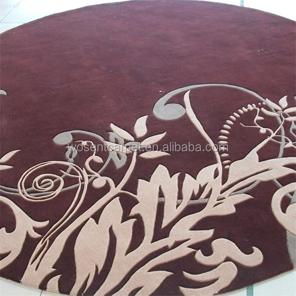 Chinese Wool Handmade Carpet Rug Flower Design Carpets and Rugs Wall to Wall Wool Carpet