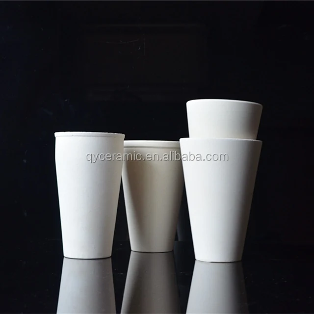 Laboratory Gem30 Gem40 Gem45 Gem50 Gem65 refractory Fire Assay clay crucible for gold melting