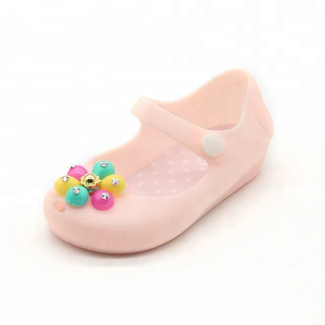 Grapes Upper Colorful Wholesale Price Kids Shoes Fashion Jelly Sandals