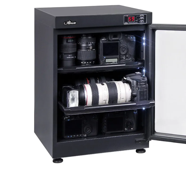
65L electric dehumidifier photography equipment camera dry box storage cabinet 