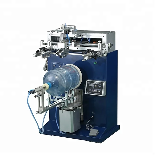 Plastic Drinking bottle screen  printer  18 /19 /20 Litre 5 Gallon Water Bottle Screen printing machine