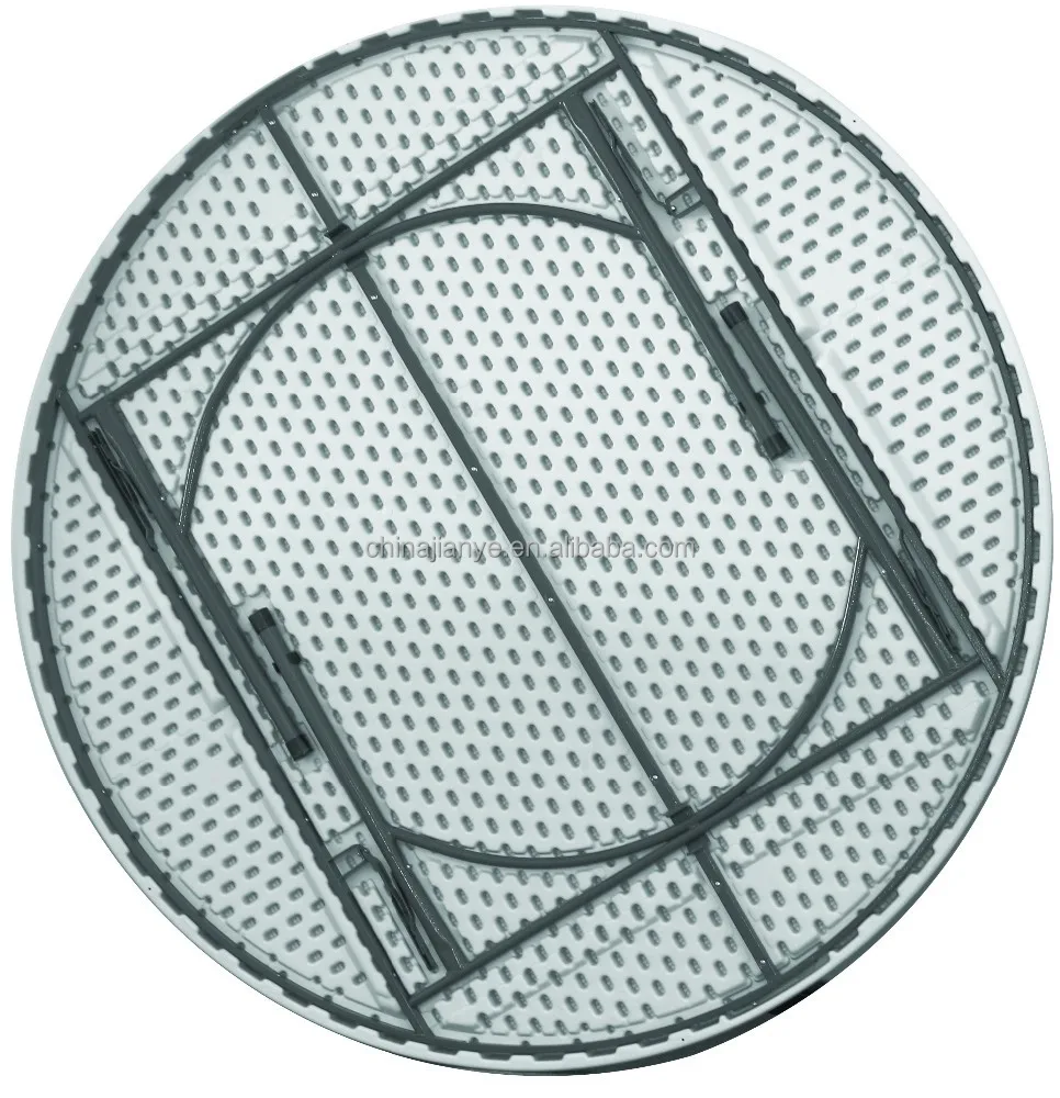 Outdoor 180 Cm Portable Events Wedding and Indoor Portable Folding Round Table