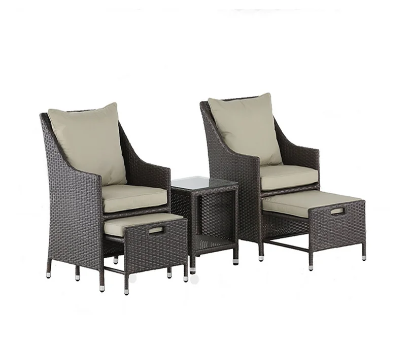 
factory sale outdoor rattan wicker leisure furniture set 
