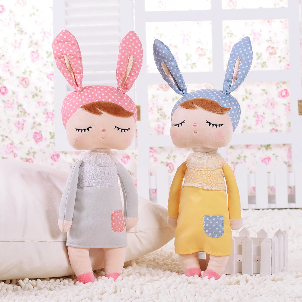 Cute Soft Handmade Bunny Rabbit Toys for Girls Bedroom Kids Pillow Sleeping Pillow for Girls Gift
