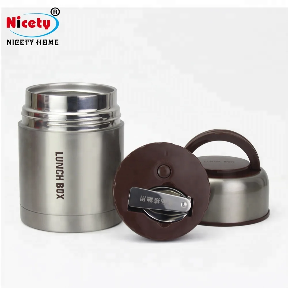 stainless steel private label vacuum insulated lunch box thermal tiffin carrier modern lunch box