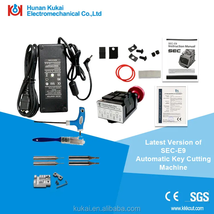 car key copy machine SEC-E9 key cutting machine with good quality and lowest price