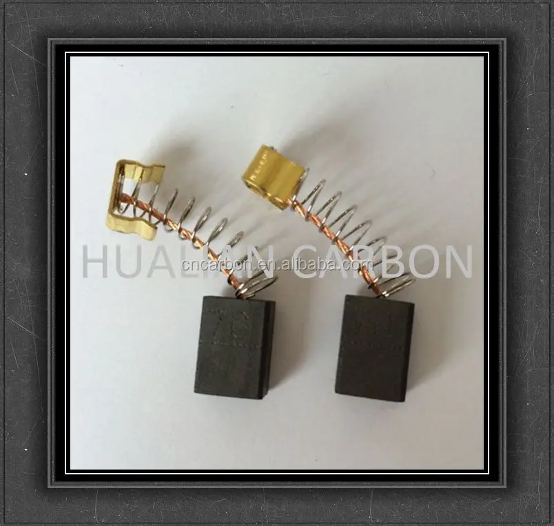 Электродвигатель вентилятора автомобильной угольной щетки/Угольная щетка для угловой шлифовальной машины UH 3000/CB-70 5X8X11 мм ударная дрель электрическая