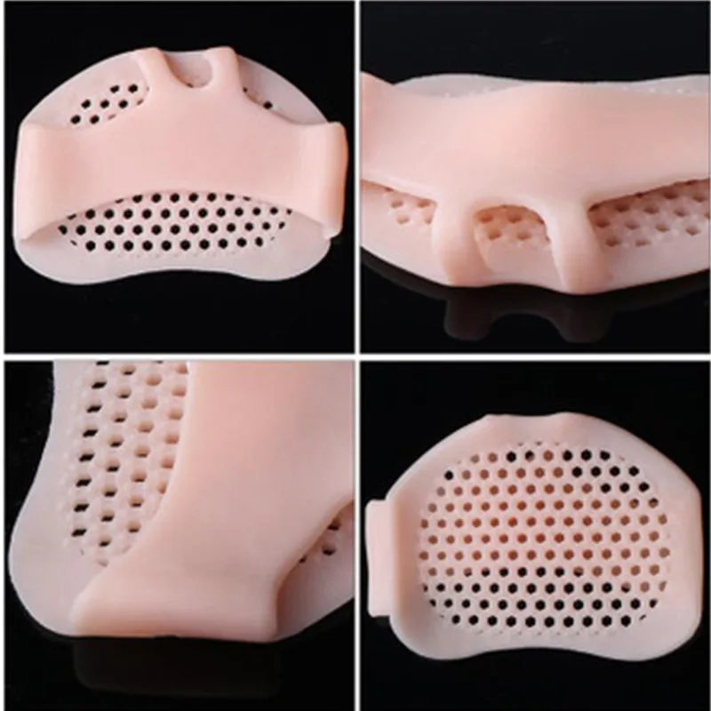 
Silicone Metatarsal pad Breathable Cushions Relief Fore foot Pain and Blisters for Diabetic Feet Callus Repair Therapy 