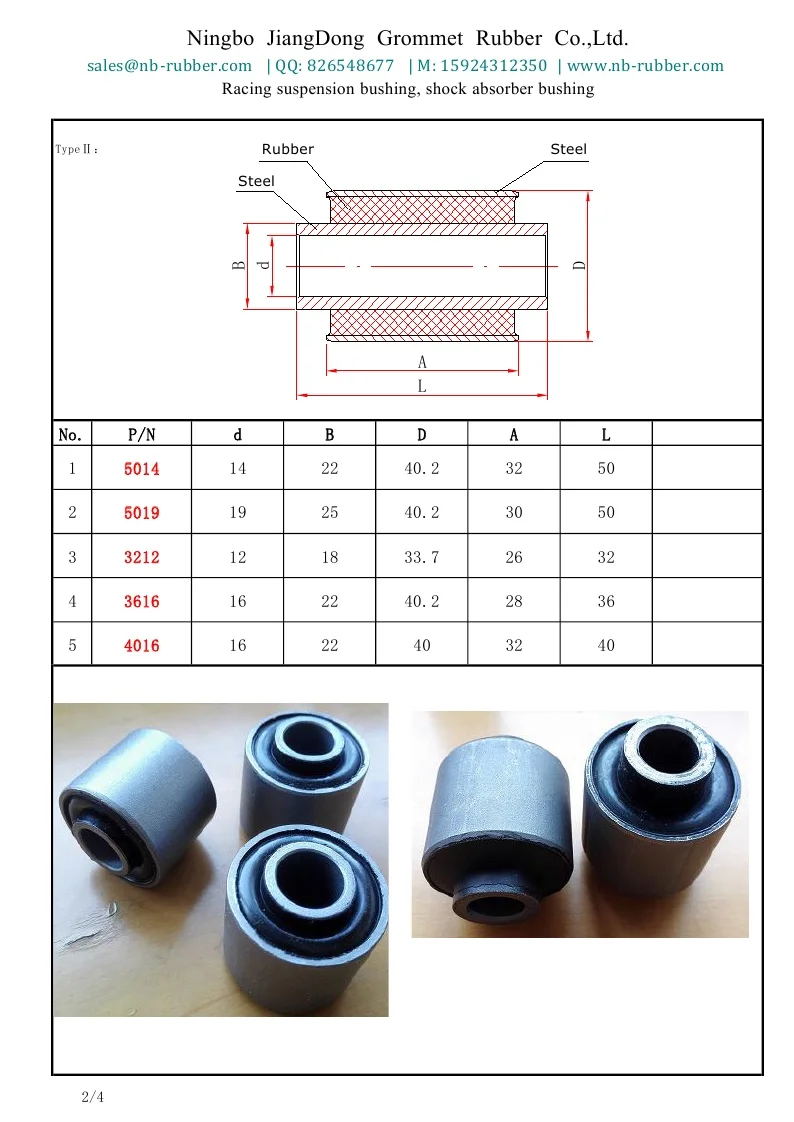 rubber bush , ball joint boots, rubber metal bush