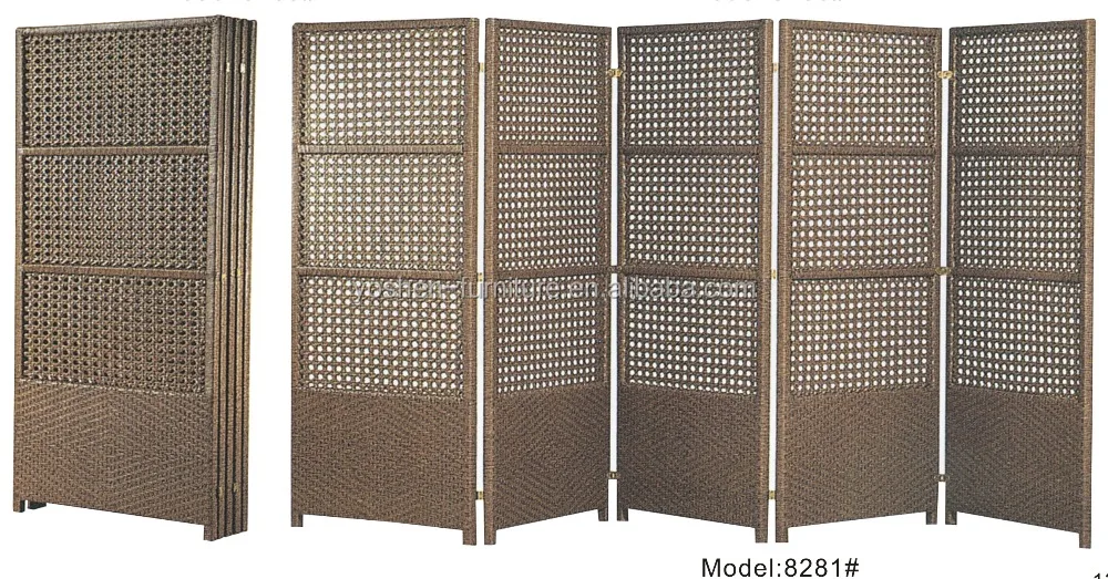 Fabricated office hotel decor partition wall panel  folding wall screen folding garden fence