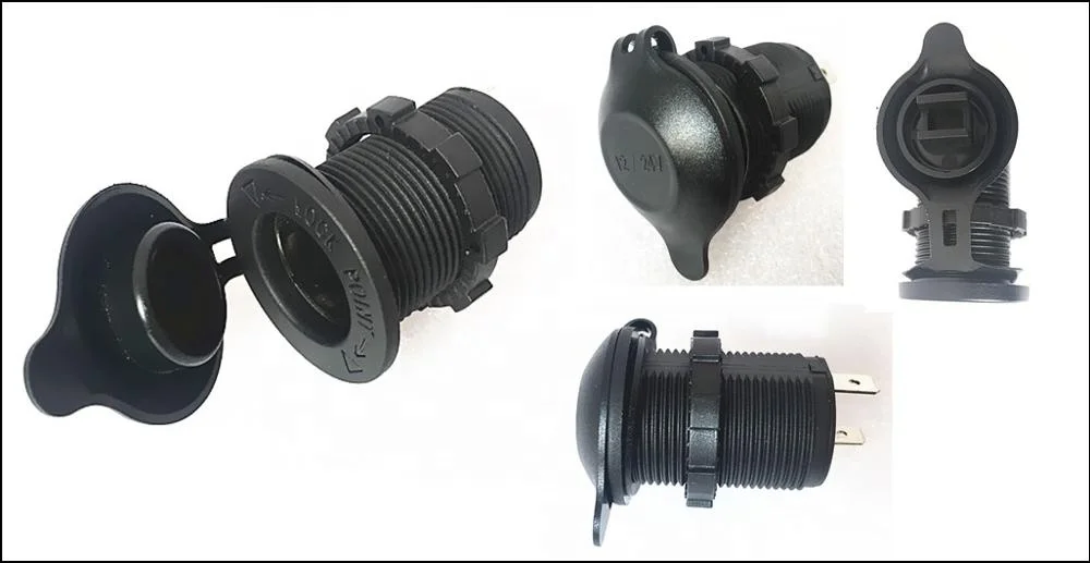 car motorcycle power socket plug outlet