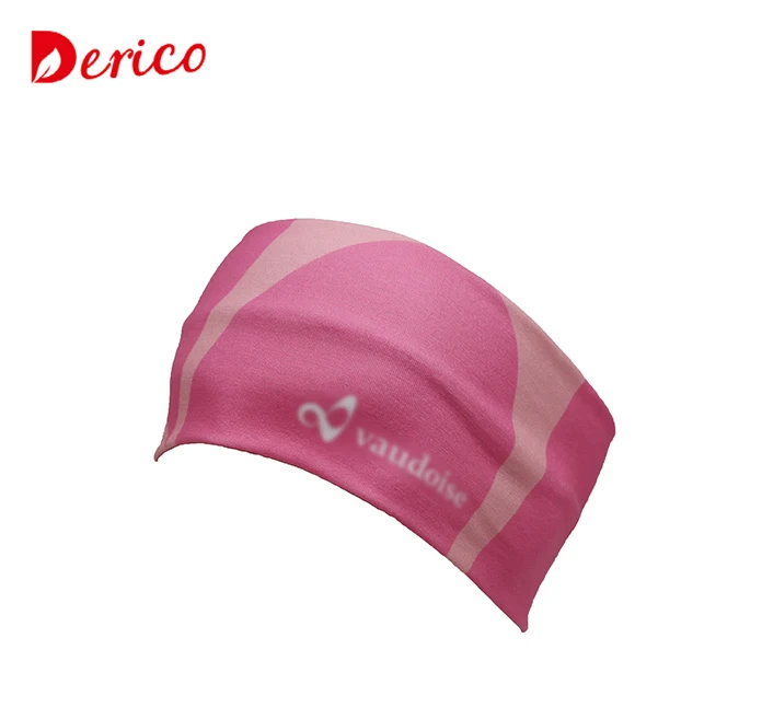 Customized high quality elastic non slip sport bicycle running headband