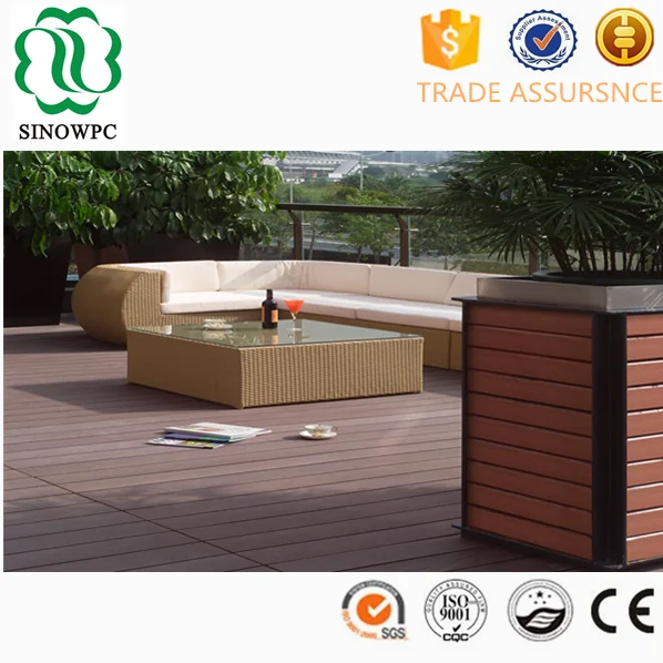 
wood plastic composite garden furniture / luxury look wpc chairs/benches 