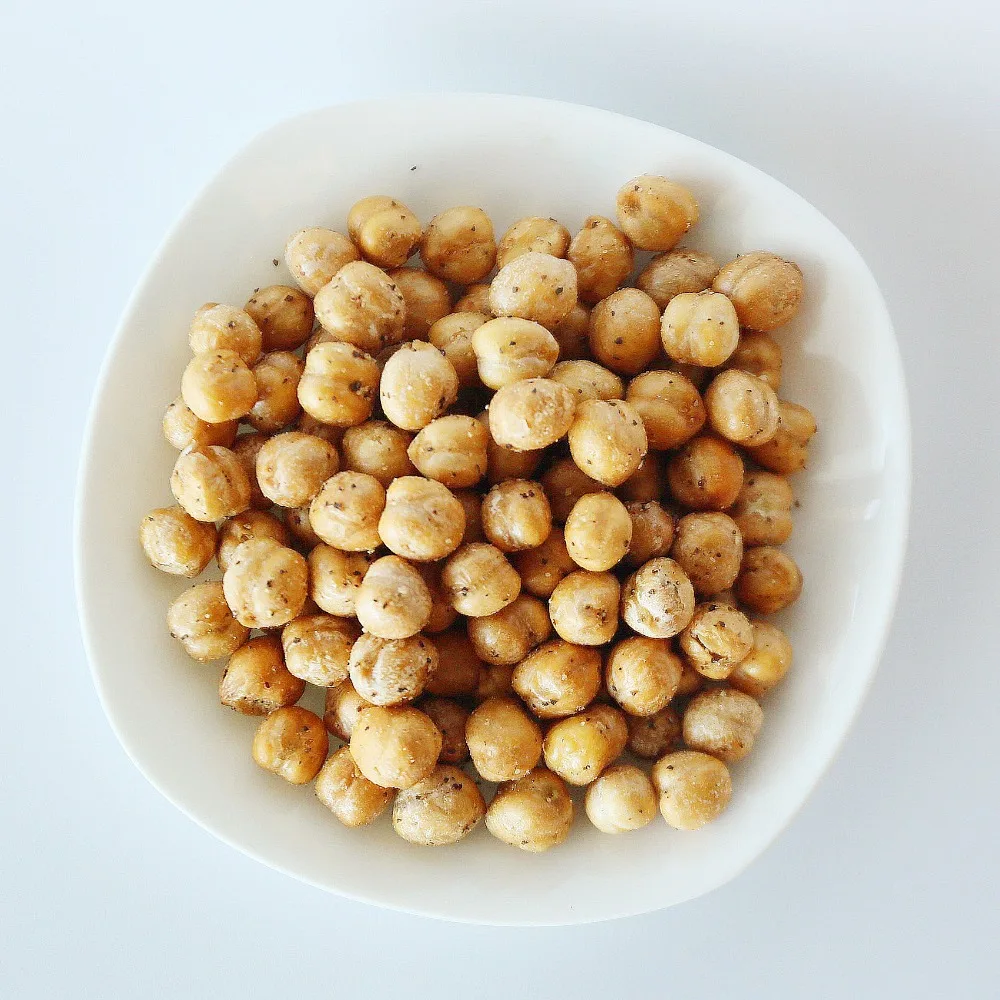 BRC Certificate Salted Roasted Chickpeas sncacks for sale