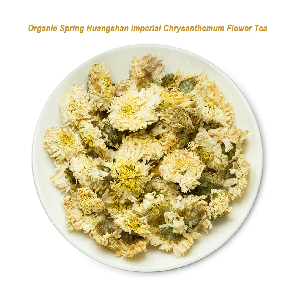 Chinese Wholesale Cheap Natural Organic Spring Huangshan Imperial Exotic Dried Snow Chrysanthemum Flowers Tea Flower Herbal Tea