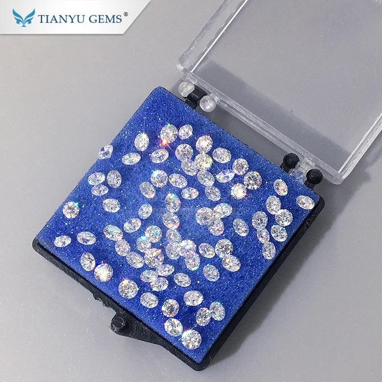 Tianyu Diamond Stock Supply DEF VVS HPHT CVDLab выросший свободный бриллиант отличный полированный белый бриллиант