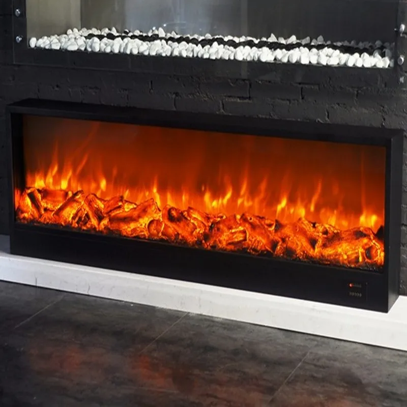 52 inch recessed  Installation Type and With Remote Control Function indoor electric fireplace