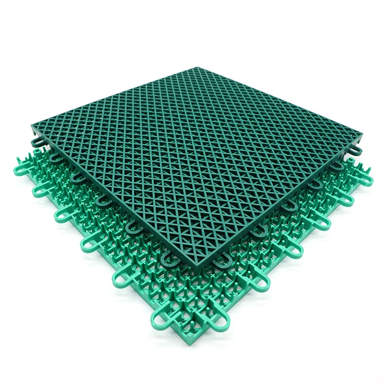 
Environmental material portable sports interlocking tiles outdoor tennis court 