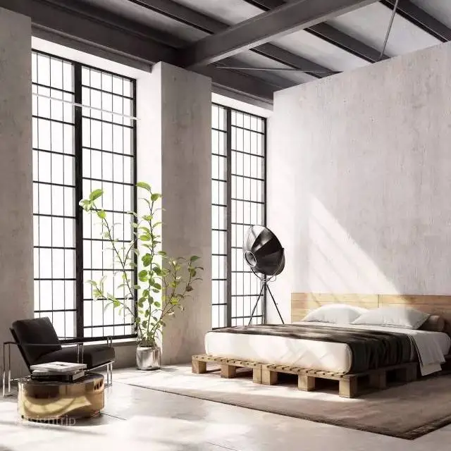 Floor-to-ceiling balcony clear full tempered glass windows and doors