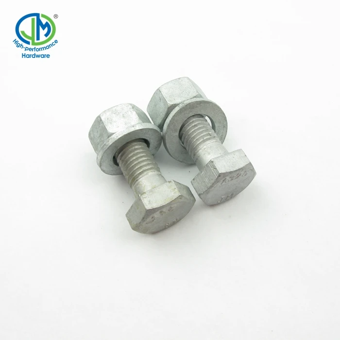 ASTM A325 high strength thread m22 hex bolt grade 8.8 10.9
